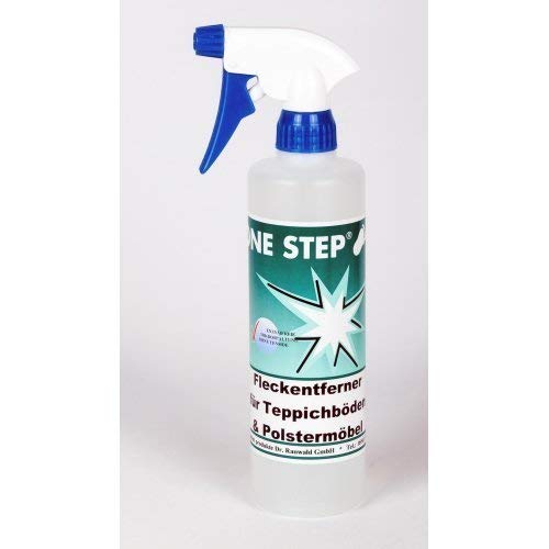 One Step Fleckentferner für Teppichboden, Polstermöbel, Fahrzeugsitze 500 ml von One Step