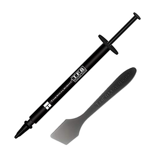 One enjoy Thermalright TF8 Wärmeleitpaste 13,8 W/mK, Hochleistung auf Kohlenstoffbasis, Kühlkörperpaste, 1.2 g von THERMALRIGHT