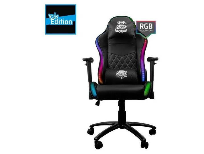 ONE GAMING Schreibtischstuhl Kinderschreibtischstuhl, schwarz von One