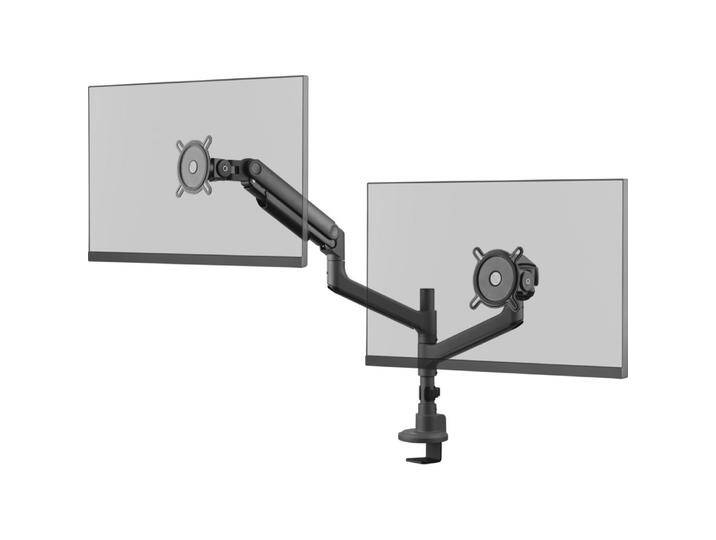 One for All One-For-All Monitor Halterung Dynamic Dual Heavy Duty (Tisch, 50 , 10 kg), Monitor Halterung, Schwarz von One