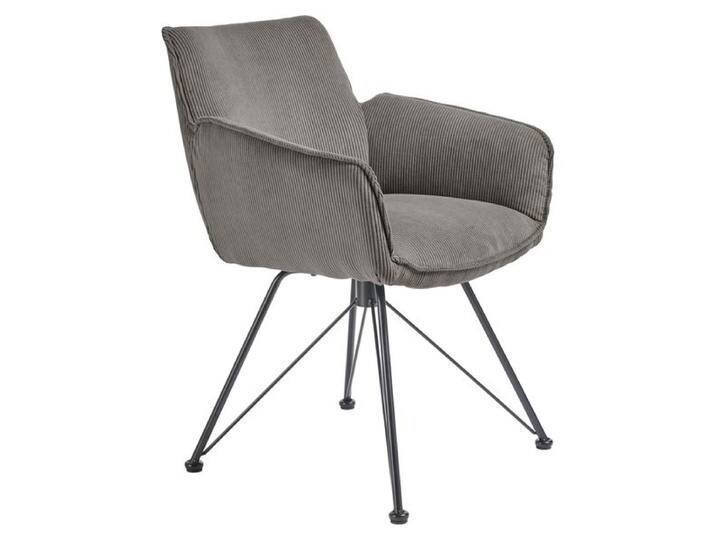 set one Armlehnstuhl Frisco Cord Designer-Gestell von One