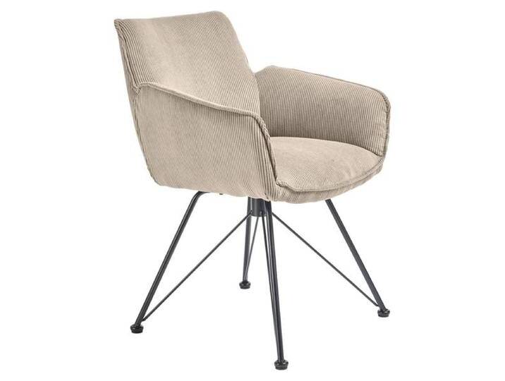 set one Armlehnstuhl Frisco Cord Designer-Gestell von One