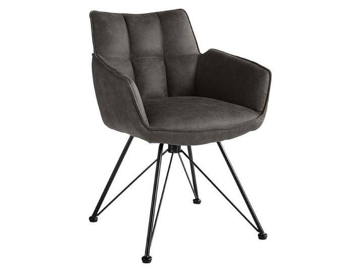 set one Armlehnstuhl Frisco Mikrofaser Designer-Gestell von One