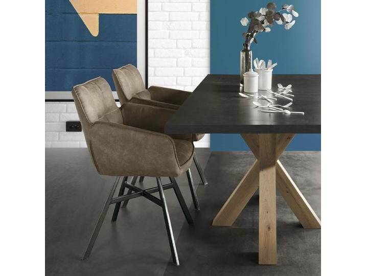 set one Armlehnstuhl Frisco Mikrofaser von One