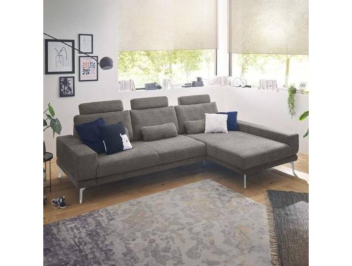 set one SO 3600 Ecksofa Dunkelgrau von One