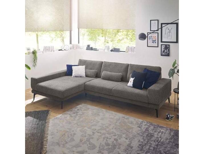 set one SO 3600 Ecksofa Dunkelgrau von One