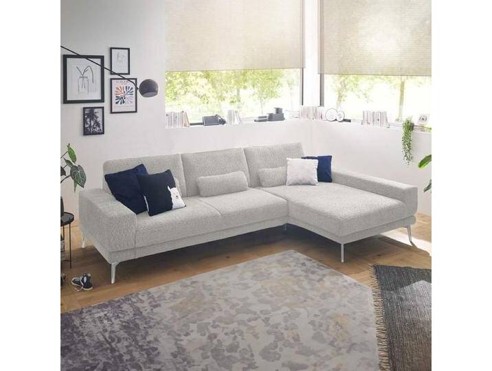 set one SO 3600 Ecksofa Hellgrau von One