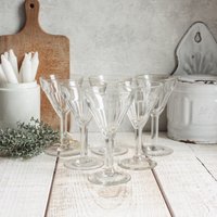 Set Mit 6 Bistrogläsern Aus Klarem Glas Set Mit 6 Bistrogläsern Aus Klarem Glas von OneDayInFrance