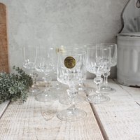 Set Mit 8 Likör - Oder Digestifgläsern Aus Arques-Kristall Set Mit 8 Likör - Oder Digestifgläsern Aus Arques-Kristall von OneDayInFrance