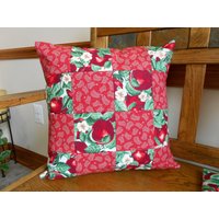 Baumwollstoff Kissen 40 cm X von OneHorseTownCrafts