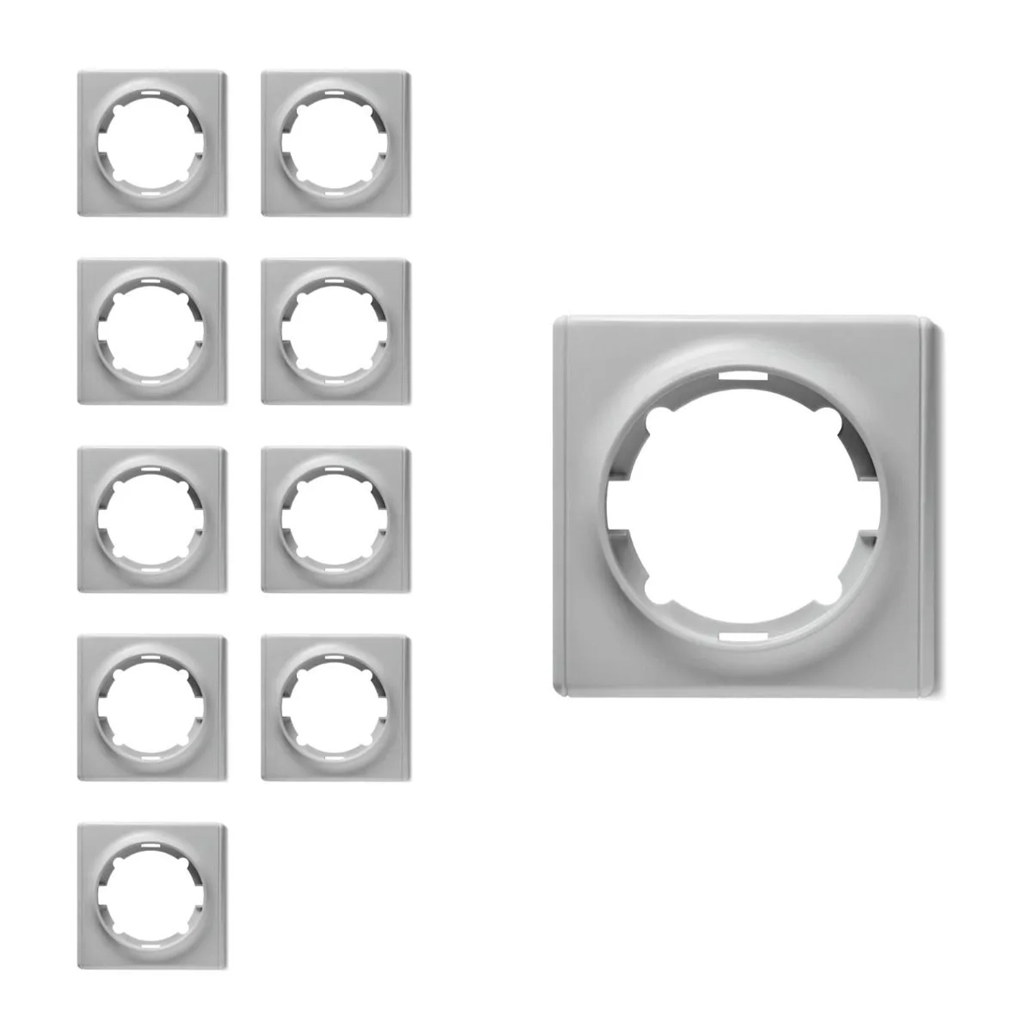OneKeyElectro 10x Florence Abdeckrahmen Set Grau OneKeyElectro 10x Florence Abdeckrahmen Set Grau von OneKeyElectro