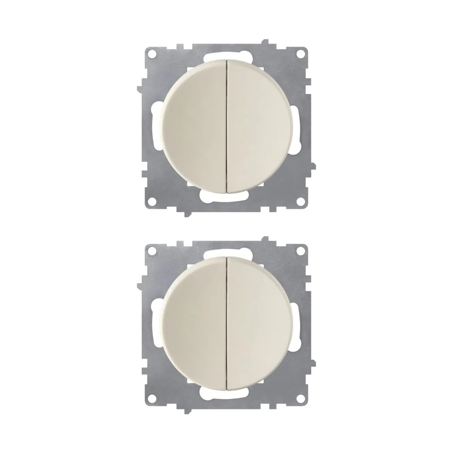 OneKeyElectro 2x Serienschalter Set Beige OneKeyElectro 2x Serienschalter Set Beige von OneKeyElectro