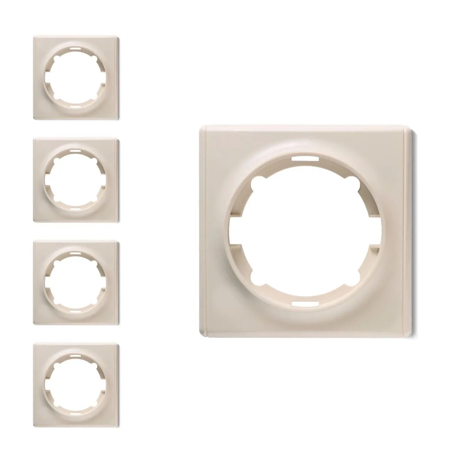 OneKeyElectro 5x Florence Abdeckrahmen Set Beige OneKeyElectro 5x Florence Abdeckrahmen Set Beige von OneKeyElectro