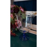 Geätztes Glas Cocktail Becher von OnePinkDog