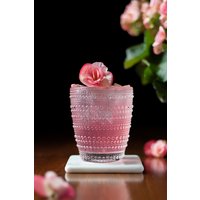 Rosa Lenox Glas Becher | Verschiedene Größen. Jedes Separat Erhältlich von OneRetroBird