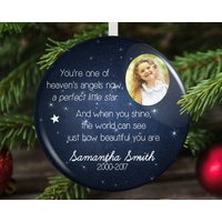 Gedenkweihnachtsverzierung, Engel-Baby-Weihnachtsverzierung, Verlust Des Kindesgeschenks, Baby-Verlust-Verzierung Gedenkweihnachtsverzierung, Engel-Baby-Weihnachtsverzierung, Verlust Des Kindesgeschenks, Baby-Verlust-Verzierung von OneStopOrnamentShop