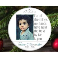 Personalisierte Kind Verlust Weihnachten Ornament, Säugling Gedenkstätte, Schwangerschaft Oder Fehlgeburt Personalisierte Kind Verlust Weihnachten Ornament, Säugling Gedenkstätte, Schwangerschaft Oder Fehlgeburt von OneStopOrnamentShop