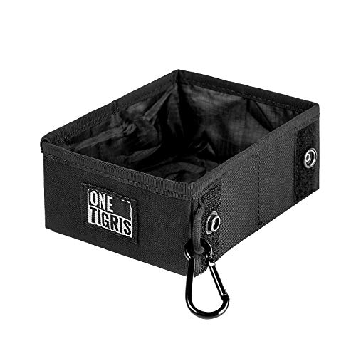 OneTigris Faltbar Hundenapf 1,4 L Reisenäpfe Trinknapf unterwegs Futtertasche für Hunde Training und Outdoor-Aktivitäten |MEHRWEG Verpackung OneTigris Faltbar Hundenapf 1,4 L Reisenäpfe Trinknapf unterwegs Futtertasche für Hunde Training und Outdoor-Aktivitäten |MEHRWEG Verpackung von OneTigris