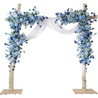 Blaue Hochzeits-Torbogenblume, Blaue Hochzeits-Eck-Swag, Swag Für Bogen, Hochzeits-Hintergrund, Pavillon-Blumen von OneTreeBridal