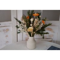 Getrocknete Blumenstrauß, Vase Füller, Natürliche Wohnkultur, Getrocknete Blumen, Blumendekor, Blumenarrangement, Kleines Mittelstück von FineSnow