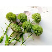 Hochwertiger Künstlicher Grüner Haarball, Dianthus, Lotus, Kunstblumen, Wohnkultur von OneTreeBridal
