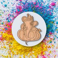 Ganesh Symbol Cut Out Für Wanddekoration Und Dekoration - Diwali Geschenk von OneTreeEngravings