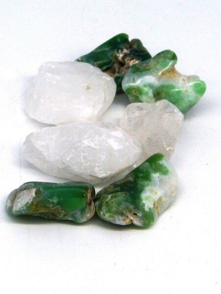 OneWorldMinerals Chrysopras Mischung - quintESSENCE Wassersteine OneWorldMinerals Chrysopras Mischung - quintESSENCE Wassersteine von OneWorldMinerals
