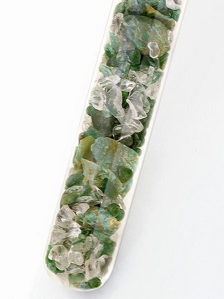 OneWorldMinerals Unbeschwertheit & Geduld - quintESSENCE Edelstein-BASIC-Stab von OneWorldMinerals