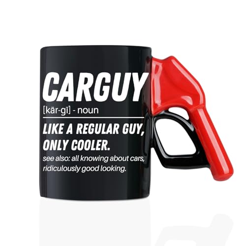 Onebttl Car Guy Gifts For Men, Him – Tanken Kaffeetasse – Geschenk für Autoliebhaber – 400 ml lustige Keramiktasse – Substantiv Onebttl Car Guy Gifts For Men, Him – Tanken Kaffeetasse – Geschenk für Autoliebhaber – 400 ml lustige Keramiktasse – Substantiv von Onebttl