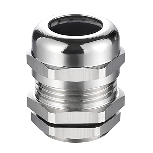 Messing M75 Kabeldurchführung für Verbindung 42mm-52mm Kabel - Wasserdicht IP68 Elektrisch Kabelverschraubung mit Kontermutter/Unterlegscheibe von oneforus