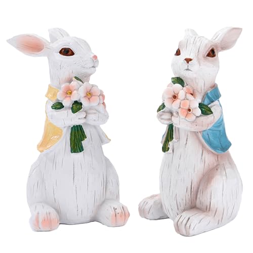 Osterdeko Osterhasen Figuren, Ostern Deko Hase, Osterhase Kuscheltier, Ostern Geschenke Kinder, Oster Hasen Für Draußen Outdoor Garten Fenster Tisch Modern von Oneshlee