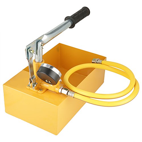 Manuelle Hydraulikpumpe, Prüfpumpe, gelbe Aluminium-Rohrleitungen für Druckprüfgeräte für eine Vielzahl von Druckbehältern von Onewer