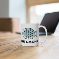 Re Lachs Tasse Mit Spruch - Lustige Für Männer & Frauen Geschenk Angler, Kollegen, Fisch-Fans Kaffee Humor Relax Re Lachs Tasse Mit Spruch - Lustige Für Männer & Frauen Geschenk Angler, Kollegen, Fisch-Fans Kaffee Humor Relax von Onfassbaer
