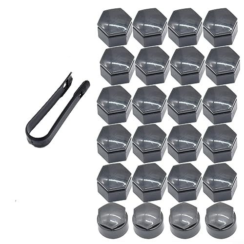 22 mm graue Bolzenabdeckungen und Verschlusskappe, verbessert und schützt Räder Reifen Muttern Abdeckungen für Opel Insignia, Auto-Radmutter-Abdeckungen, Kappe, 2 Set 22 mm graue Bolzenabdeckungen und Verschlusskappe, verbessert und schützt Räder Reifen Muttern Abdeckungen für Opel Insignia, Auto-Radmutter-Abdeckungen, Kappe, 2 Set von Oniissy