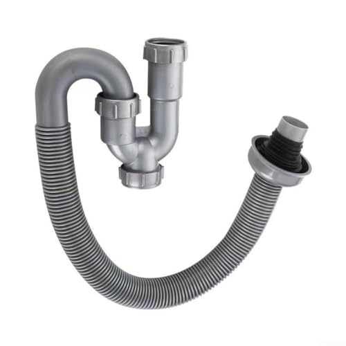 Drainage Pipe Kitchen Sink Drain Pipe Kit Flexible Tubing, Effective Waste Management, Kitchen Sink Drain Pipe Kit von Oniissy