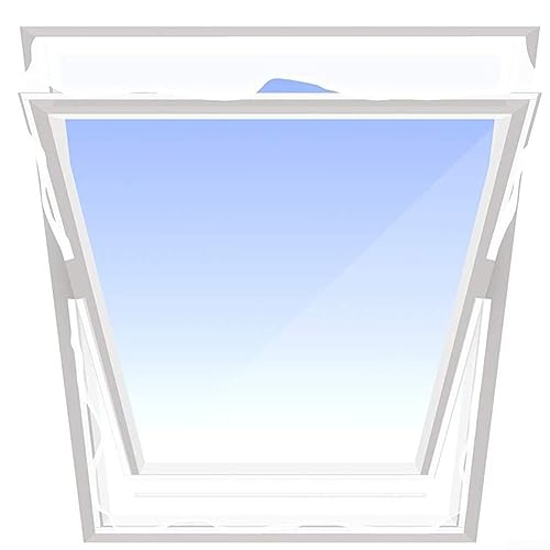 Effiziente und einfach zu installierende Dichtung für mobile Klimaanlagen auf Dach und Schwingfenster, bietet hervorragenden Schutz Klimaanlage Fensterdichtung, 230 cm x 2 von Oniissy