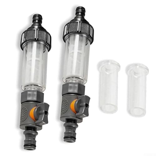 Oniissy 2 Stück Wasserfilter Wohnmobil Ausstattung inkl. Ersatzsieb mit Regulierventil und Schnelladapter Wasserfilter Oniissy 2 Stück Wasserfilter Wohnmobil Ausstattung inkl. Ersatzsieb mit Regulierventil und Schnelladapter Wasserfilter von Oniissy