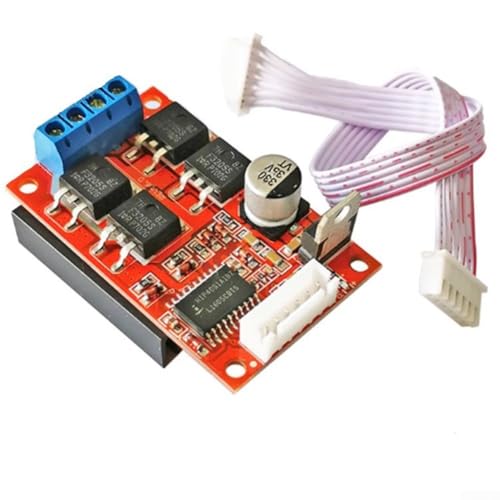 Oniissy 450 W H Bridge DC Schrittmotor Drive Controller Board Modul, für 12 V 36 V DC Motoren, Richtungssteuerung, kompakte Motorsteuerung, 3-Draht-Schnittstelle von Oniissy
