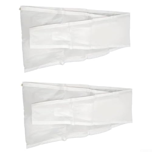 Oniissy AC Fensterdichtung, tragbares Doppel-Panel-Klimaanlagen-Fensterdichtungs-Set für mobile Klimaanlage, wasserdichte Wetterabisolierung mit Reißverschluss (230 x 40 cm) von Oniissy