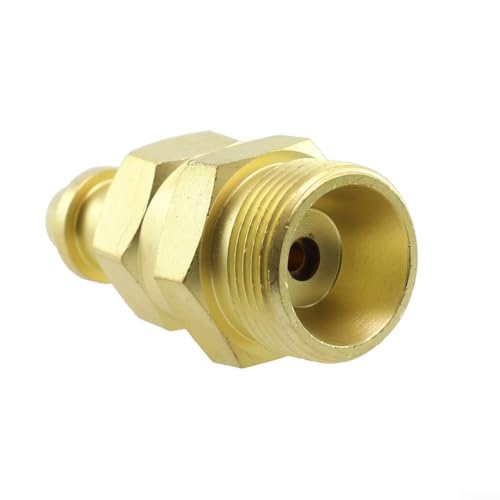 Oniissy Acetylen-Adapter für CGA 200 auf CGA 300, CGA 510 auf CGA 520 Zylinderventilanschlüsse, Schweißregler-Armatur, Gaszylinder-Ventiladapter (CGA-200 auf CGA-520) von Oniissy