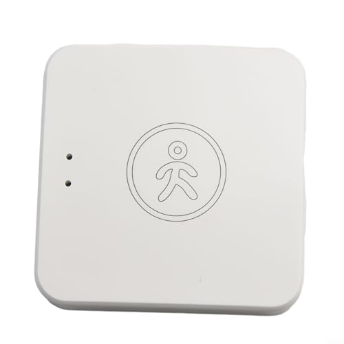 Oniissy Anwesenheitssensor für Menschen mit mmWave-Erkennungstechnologie, WiFi-kompatibler Bewegungsmelder für Heimautomatisierung, Lichtintensitätsmonitor, 60 x 60 x 30 mm (Zigbee) von Oniissy