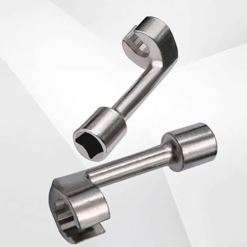 Oniissy Automotive Diesel-Kraftstoffleitungs-Steckschlüssel, 1/2-Zoll-Antrieb, offenes Ende, Werkzeug für 12 mm, 14 mm, 16 mm, 17 mm, 18 mm, 19 mm Rohr- und Rohrwartung, Metallkonstruktion für 16 mm von Oniissy