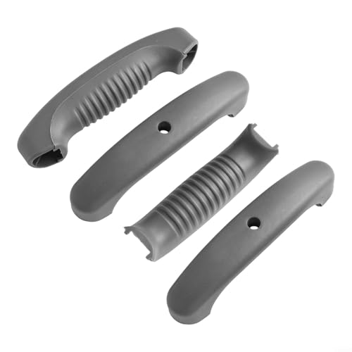 Oniissy BBQ Grill Handle Replacement 80671 Charcoal Kettle Lid Handle with Ergonomic Design Mounting Screws for Weber Grills Weather Resistant Plastic Grip (2pcs) von Oniissy