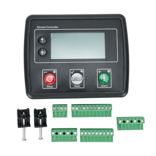 Oniissy Bedienfeld Controller Generator Steuermodul Automatische Stromausfallüberwachung LCD Display Motorschutz AMF- System Ersatz für DSE4520 MKII Oniissy Bedienfeld Controller Generator Steuermodul Automatische Stromausfallüberwachung LCD Display Motorschutz AMF- System Ersatz für DSE4520 MKII von Oniissy