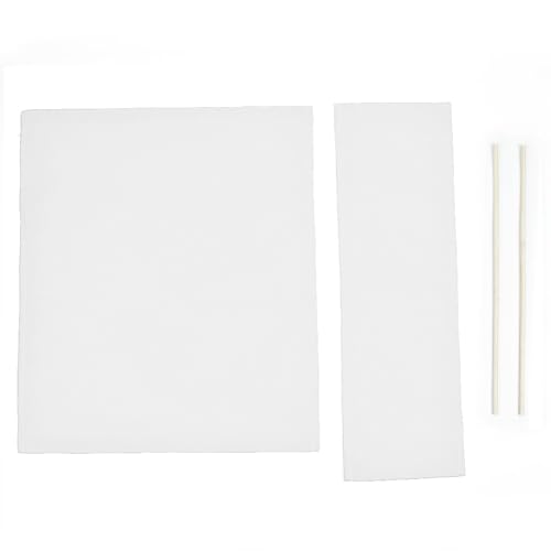 Oniissy Canvas Replacement Cover Set for Directors Chair Outdoor Garden Furniture Deck Chair Seat Back Covers Waterproof Cover for Home Garden(White) von Oniissy