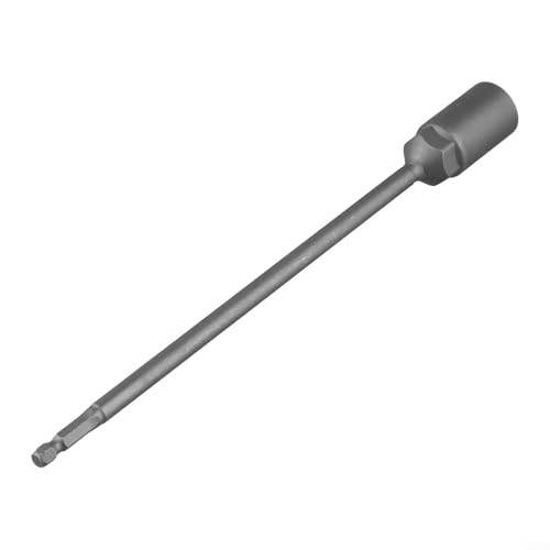 Oniissy Chrom-Vanadium-Stahl, Sechskant-Steckschlüssel-Adapter, 250 mm Steckschlüssel-Verlängerungshülse für 5,5–19 mm Muttern, kompatibel mit pneumatischen/elektrischen Schraubendrehern (17 mm) von Oniissy