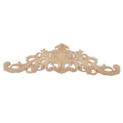 Oniissy Dekorative Zierleisten aus Holz für Wand, Tür, Schrank, Spiegel, Ornament, traditioneller europäischer Stil, handgefertigt, 30 x 8 x 0,8 cm Oniissy Dekorative Zierleisten aus Holz für Wand, Tür, Schrank, Spiegel, Ornament, traditioneller europäischer Stil, handgefertigt, 30 x 8 x 0,8 cm von Oniissy
