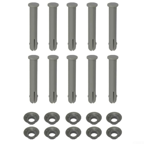 Oniissy Ersatz-Set mit Stiften und Dichtungen – für Strom für Stahlpools 6/10 Sets – Stahlrahmen-Pool-Reparatur-Set – Pool-Stabilitätsteile – Pool-Wartungsteile (10 Set) von Oniissy