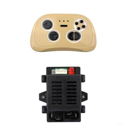 Oniissy HH701K-2.4G 6V/12V Kinder Elektroauto Empfänger und 2.4G Fernsender, Ersatz Controller Modul für Kinder Rutschfahrzeuge, kompatibel mit (HH701K 6V und HH619Y RC) von Oniissy