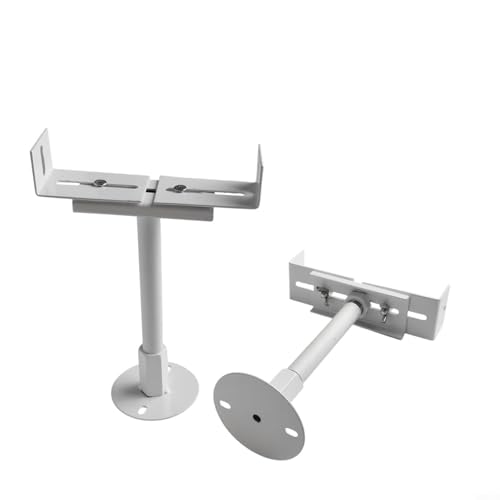 Oniissy Heizkörper-Bodenhalterungen aus Aluminium, verstellbare Höhe 11-36 cm, stabiles L-förmiges Paletten-Design für vertikale Positionierung, kompatibel mit Gusseisenheizkörpern, (verstellbar 16-21 von Oniissy